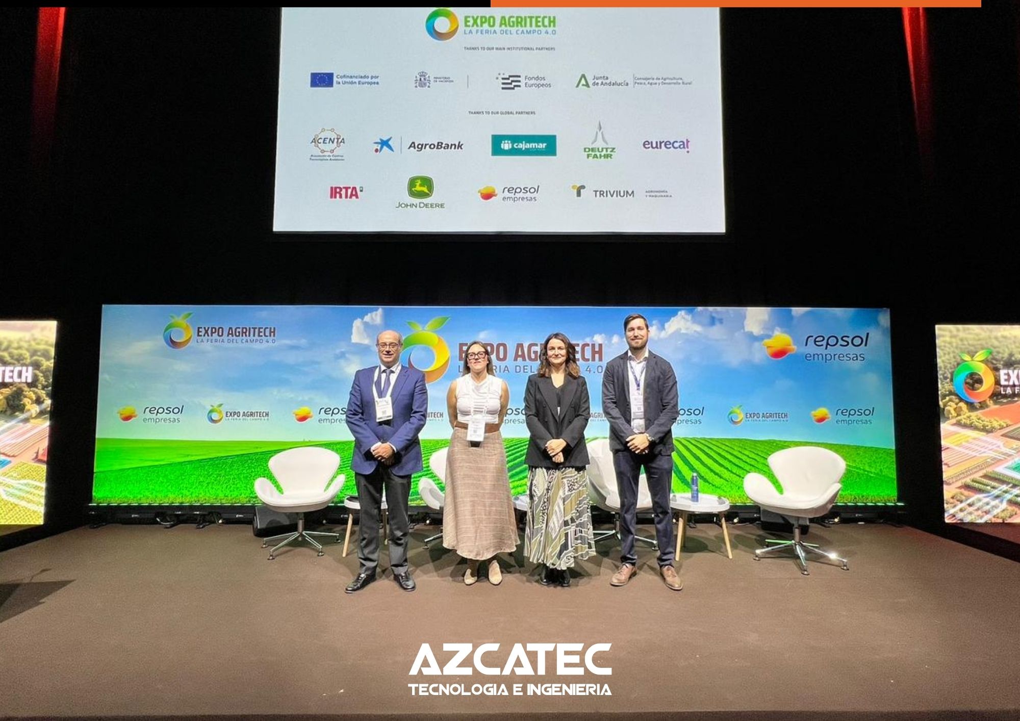 ponencia de los grupos operativos en la expo agritech 2025